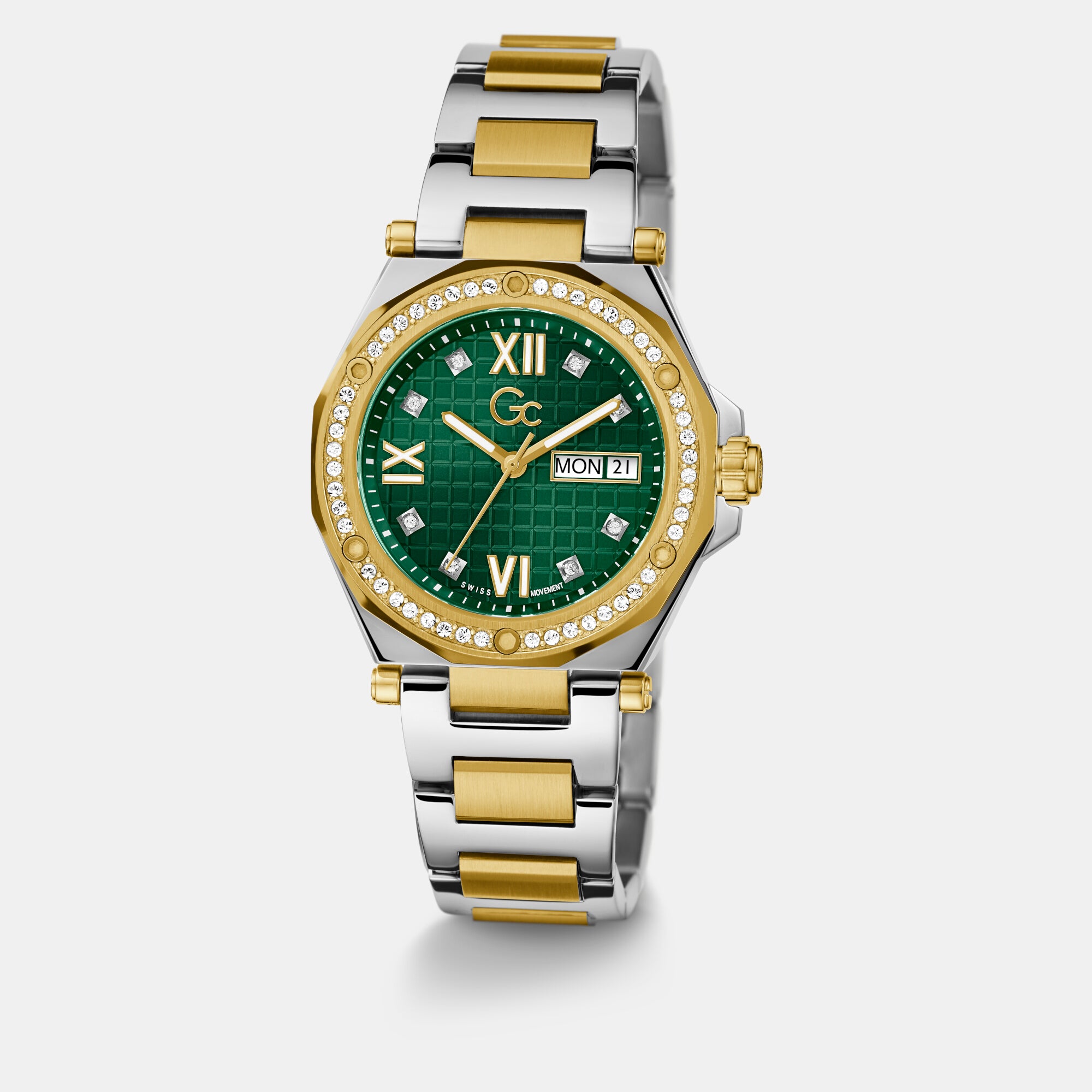 GC Stainless Steel Green watch