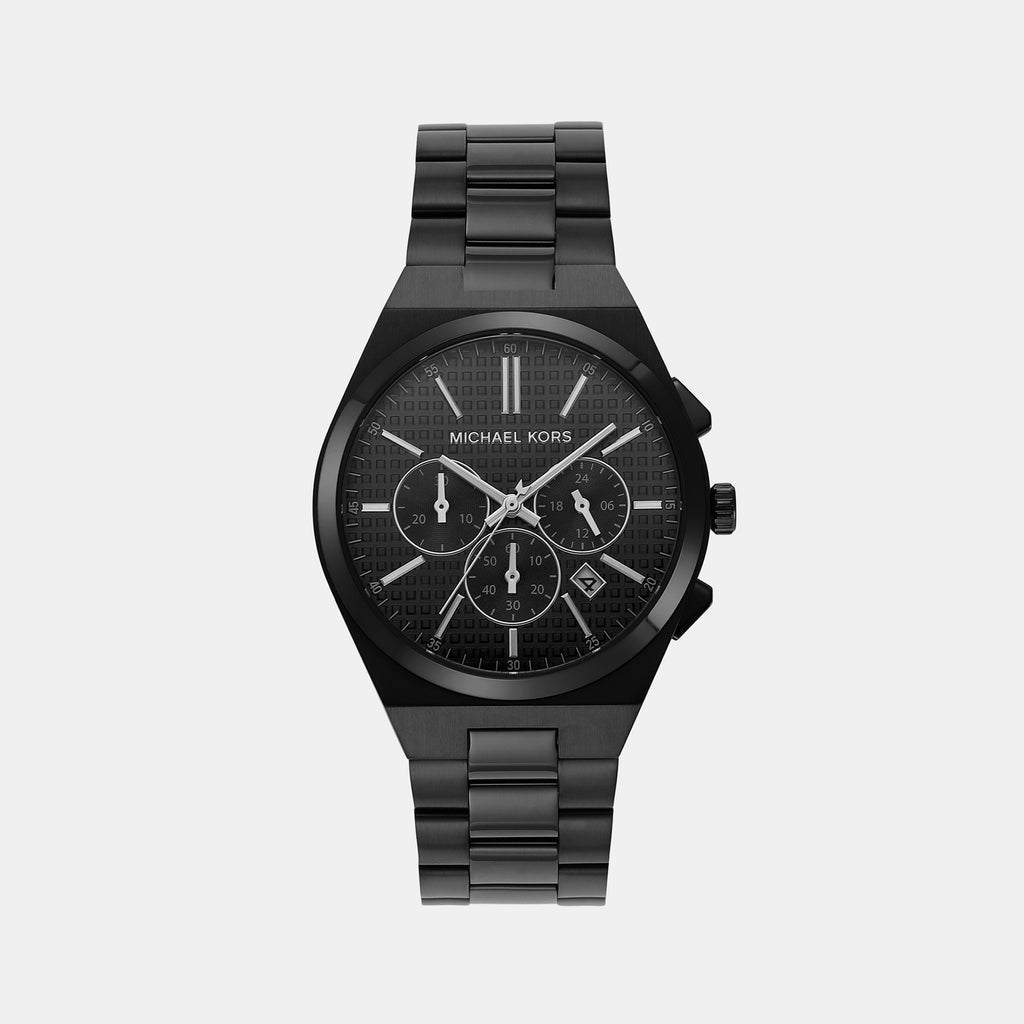 Michael Kors Round Black Chronograph watch