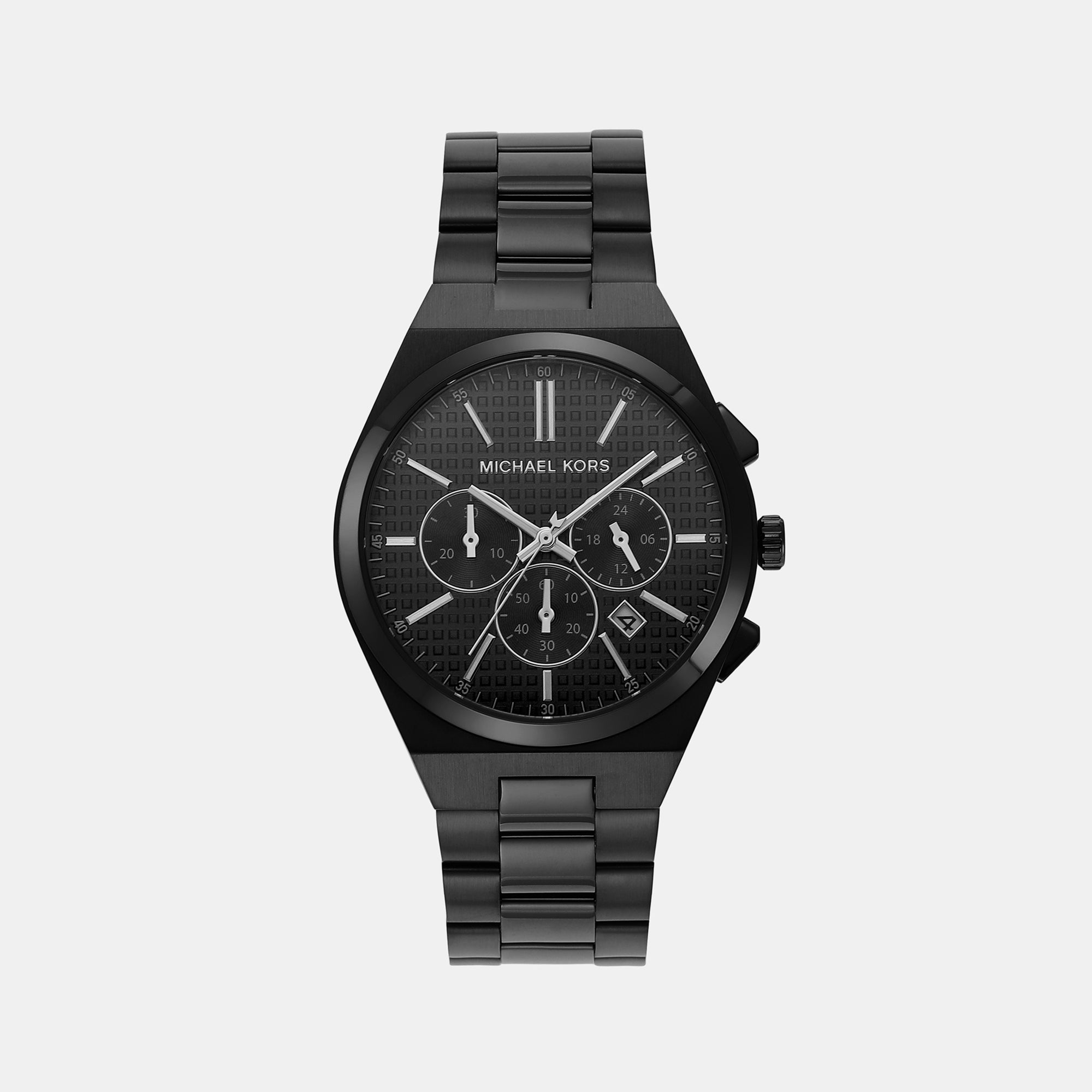 Michael Kors Round Black Chronograph watch
