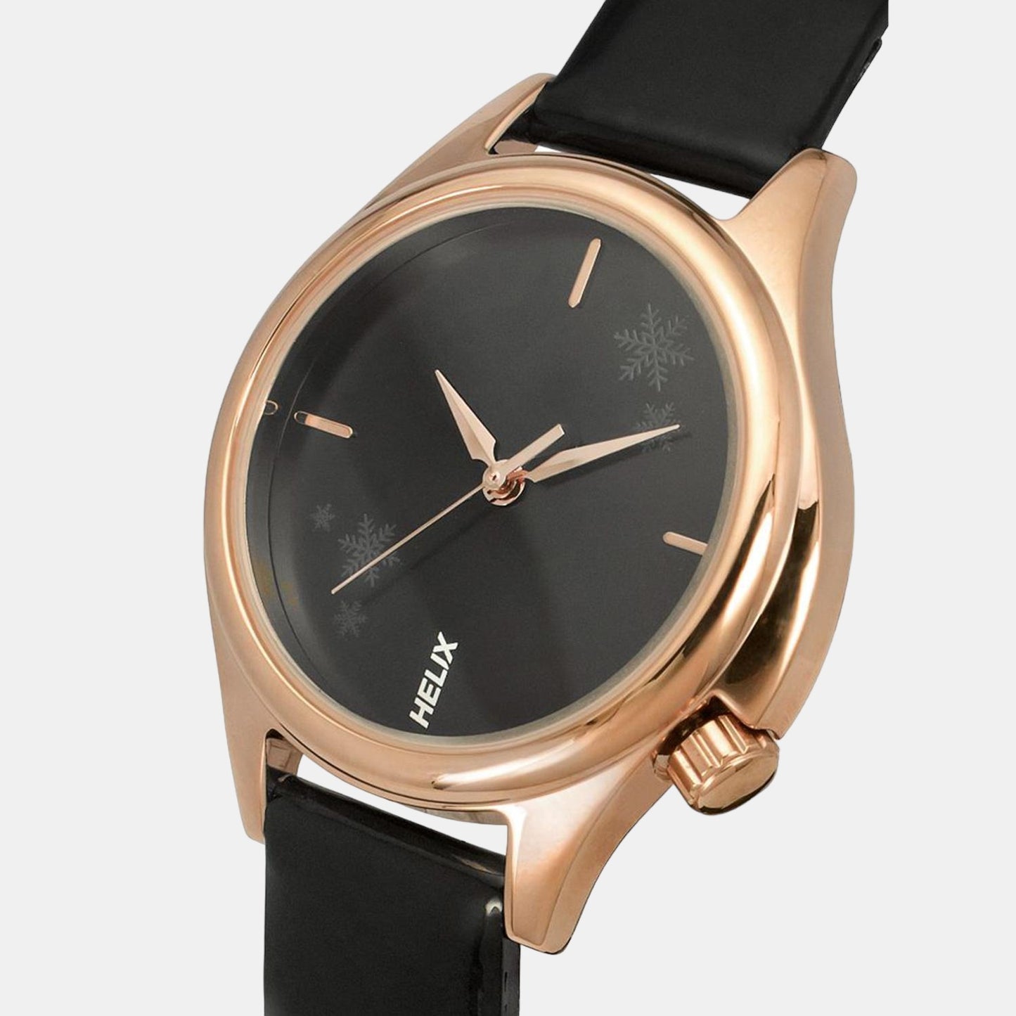 Women Black Analog Leather Watch TW037HL12