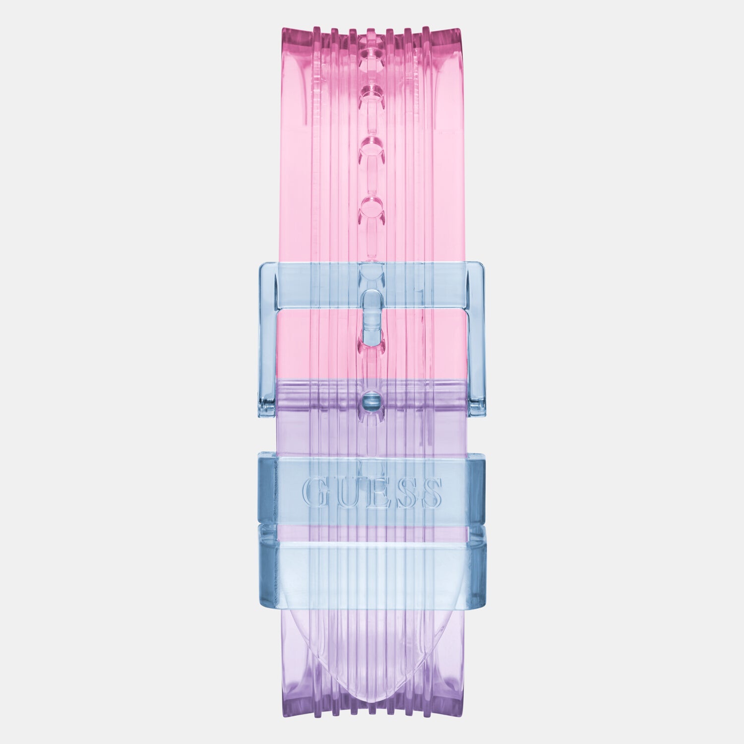 Guess Women Round Blue watch