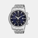 Citizen Round Blue Chronograph watch