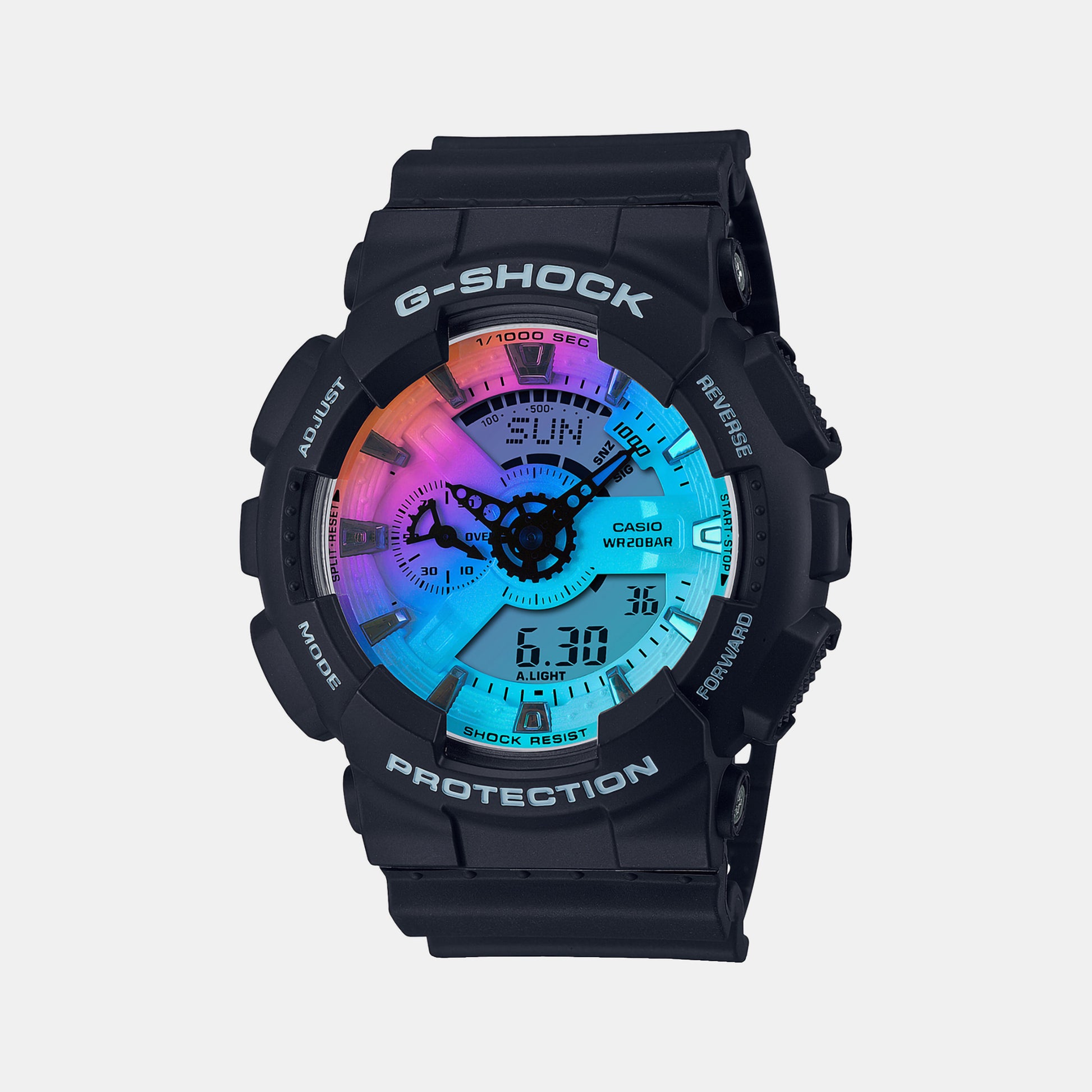 G-Shock Black Male Analog-Digital Resin Watch G1267