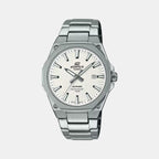 Casio Round White Analog watch