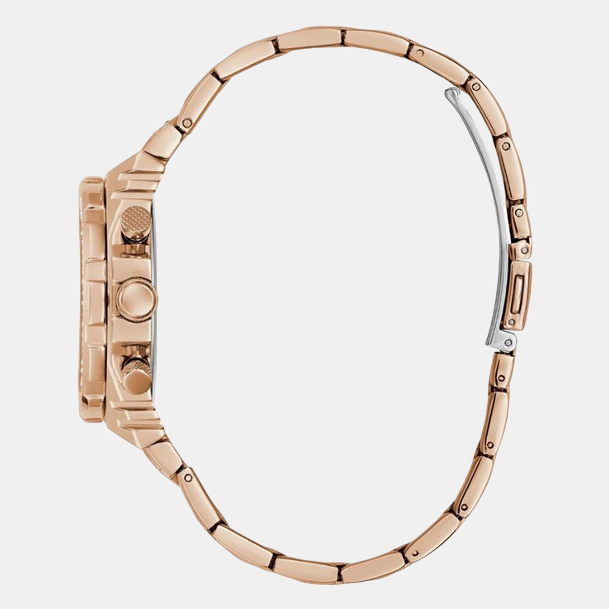 Women Quartz Rose Gold Dial Chronograph Stainless Steel Watch GW0552L3