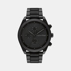 Calvin Klein Round Black Chronograph watch