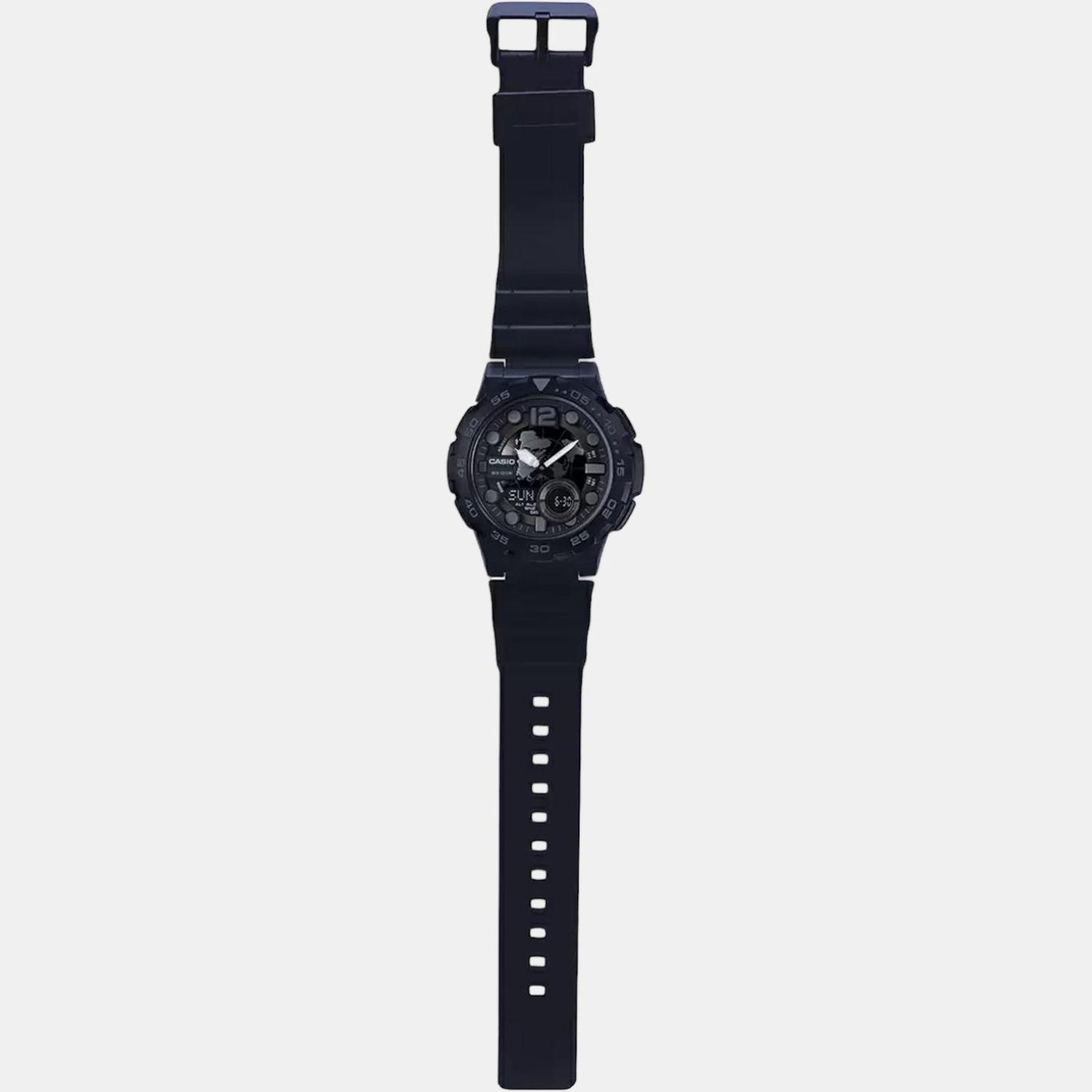 Youth Men's Analog-Digital Resin Watch AD217 - AEQ-100W-1BVDF