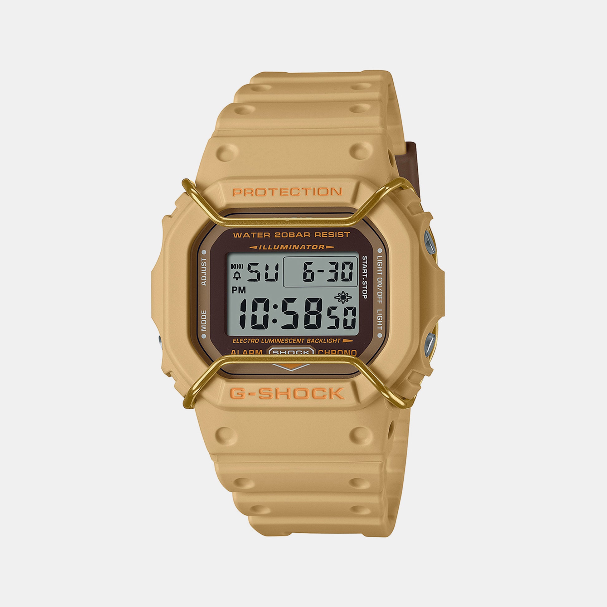 G-Shock Gray Male Digital Resin Watch G1334