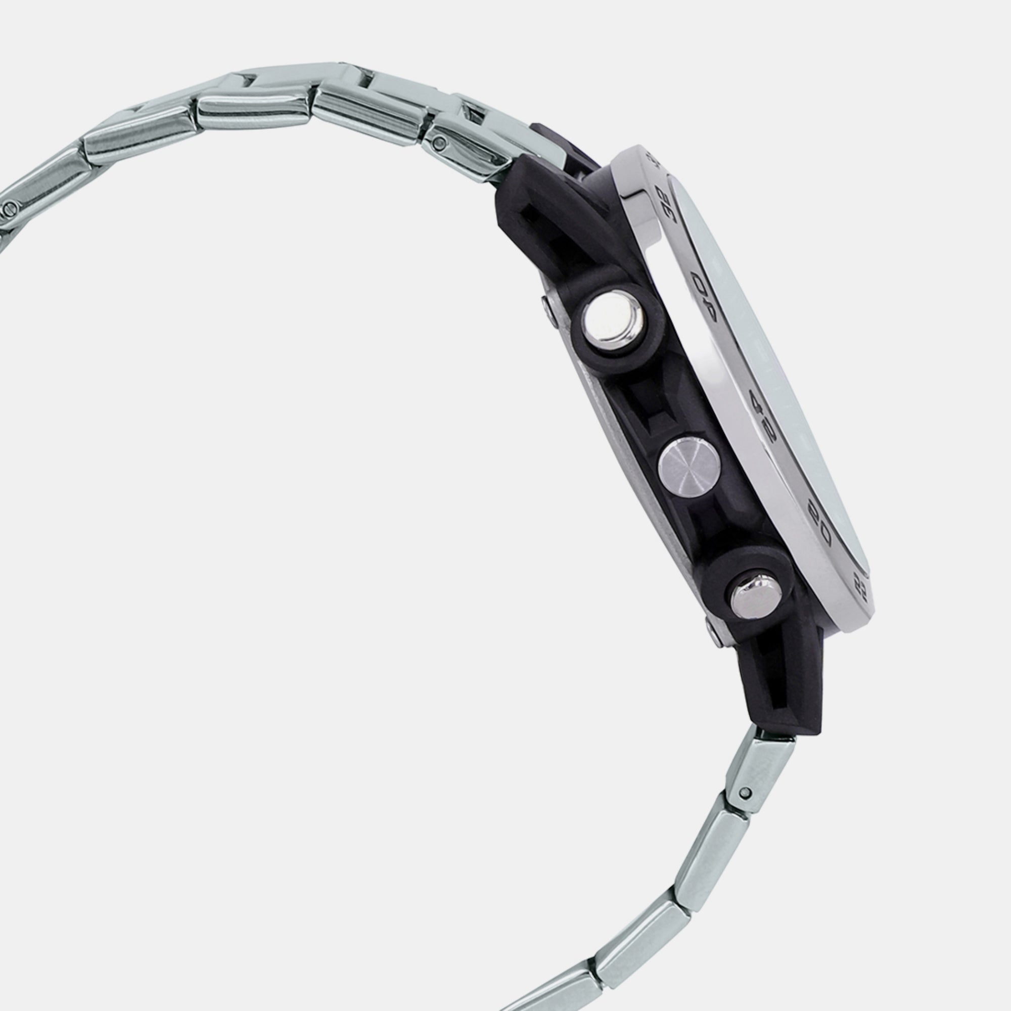 Casio Men Round Black watch