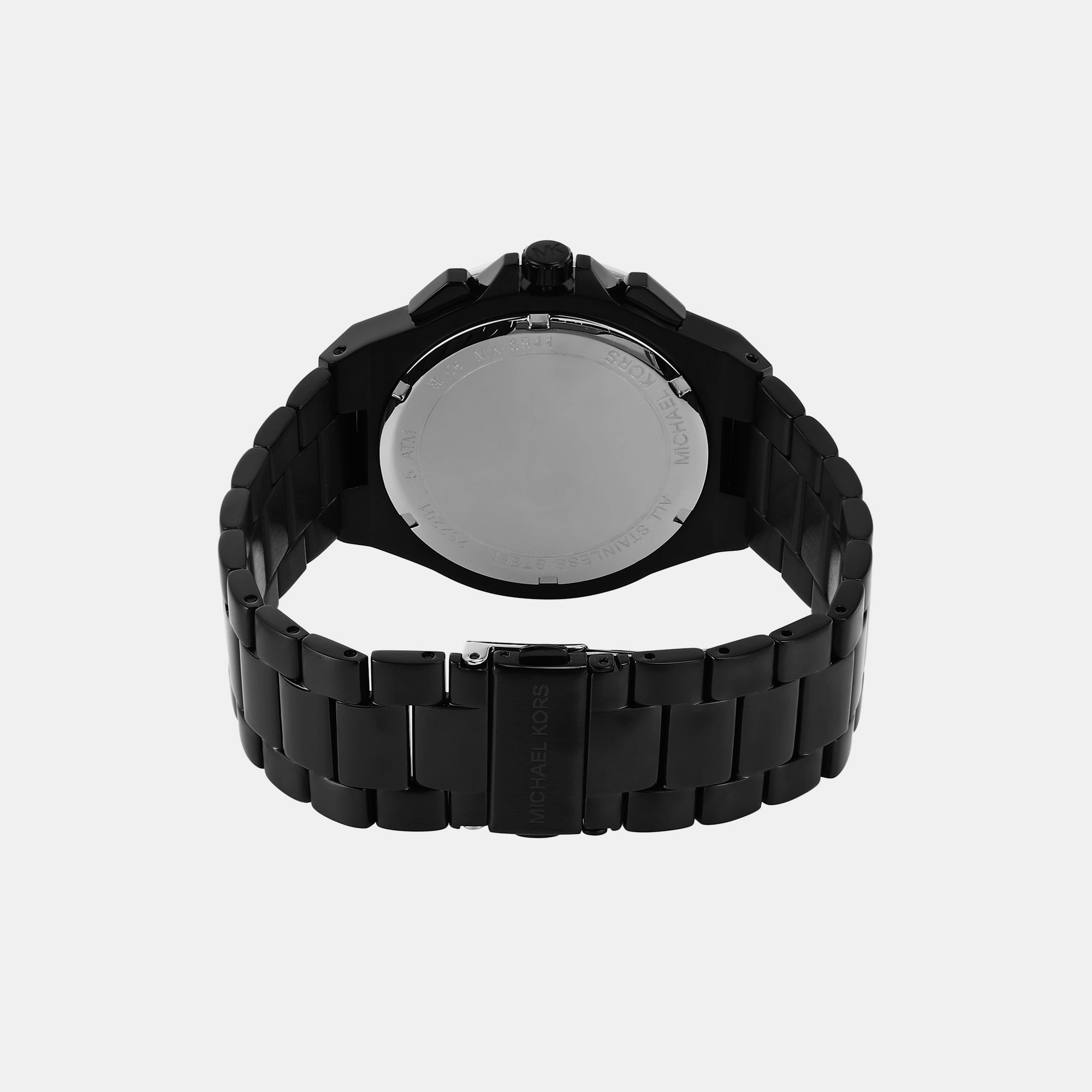 Michael Kors Men Round Black watch