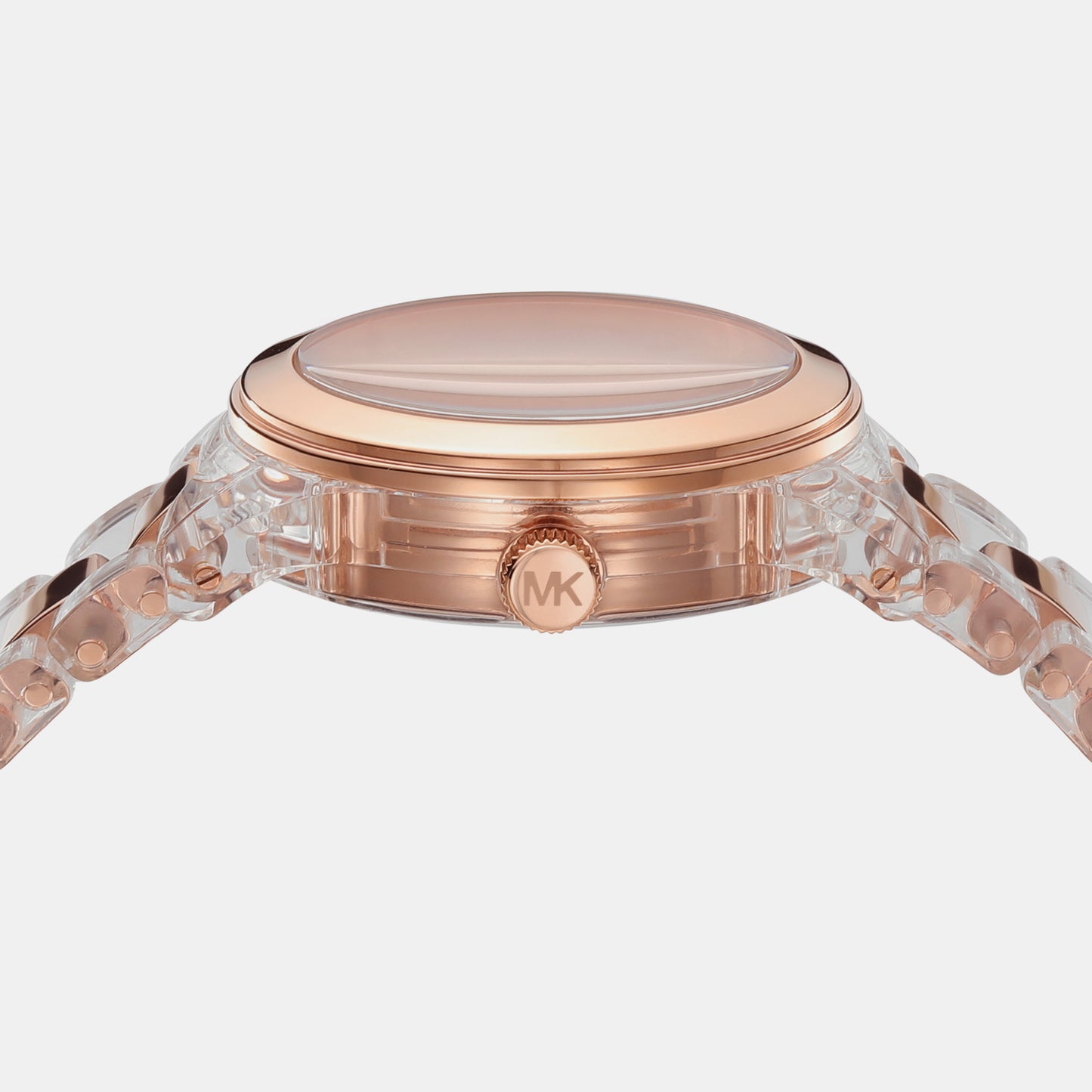 Women's Rose Gold Analog Brass Watch MK7355