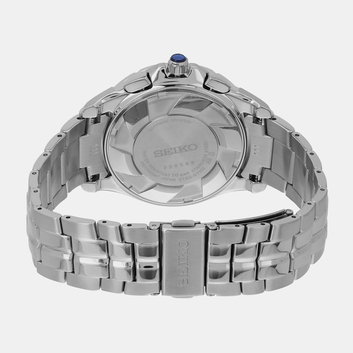 Seiko Stainless steel Round watch