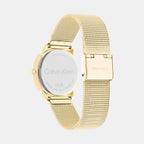 Calvin Klein Unisex Round Champagne watch