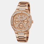 Duchess Women Quartz Rose Gold Dial Chronograph Stainless Steel Watch GW0558L3