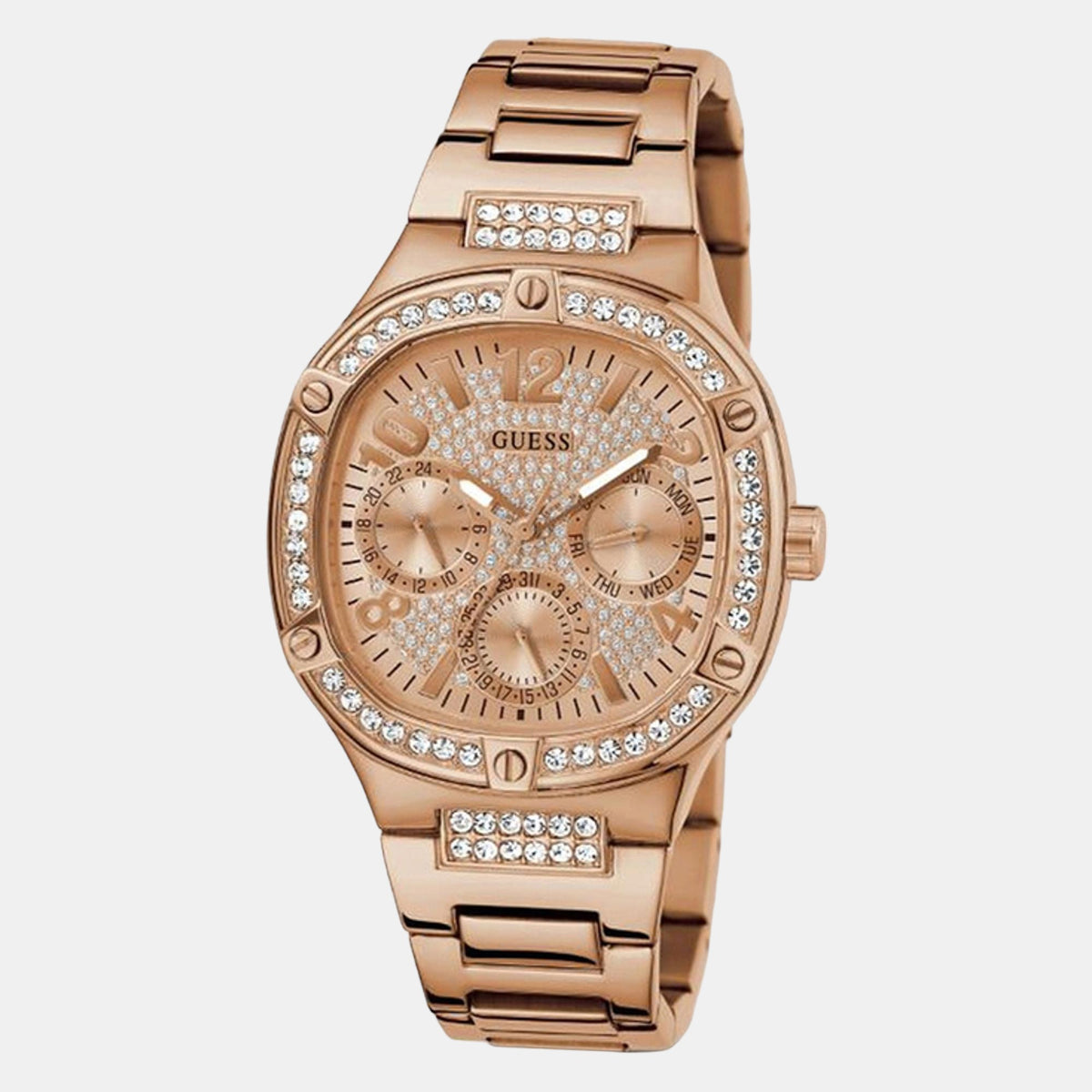 Gs Duchess Women Quartz Rose Gold Dial Multi-Function Stainless Steel Watch Gw0558L3