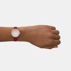 Emporio Armani Women Round White watch