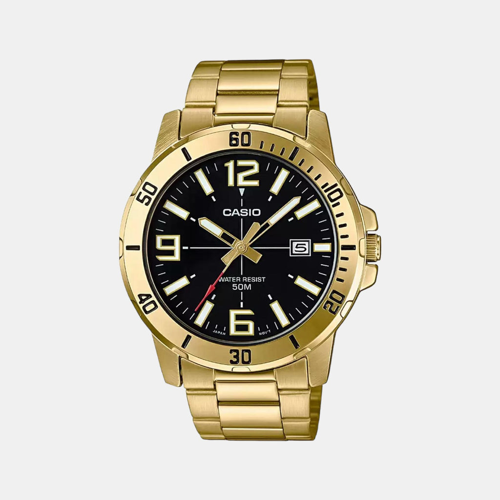 Casio Round Black Analog watch