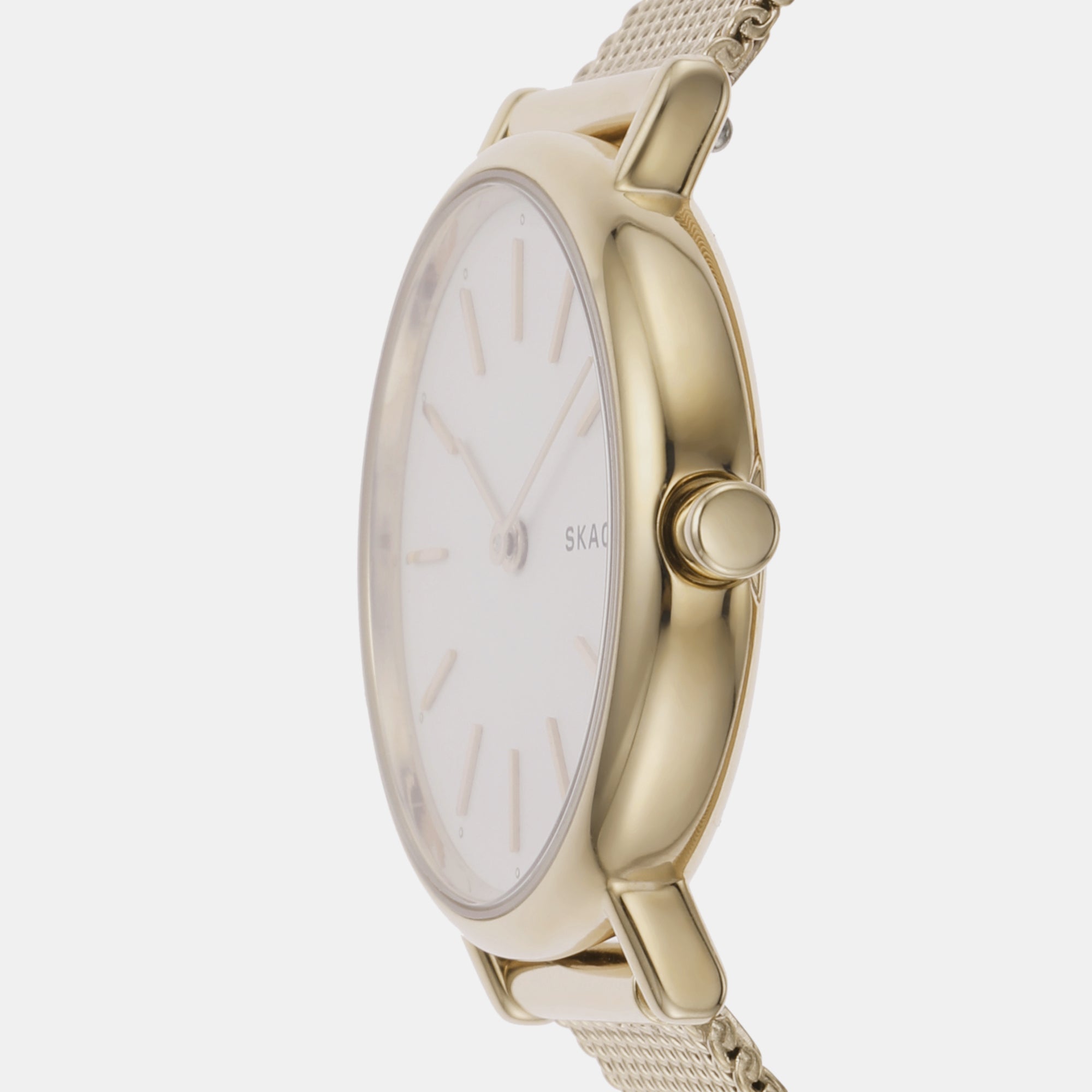 Skagen Brass Round watch