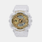 Casio Round Gold Analog-Digital watch