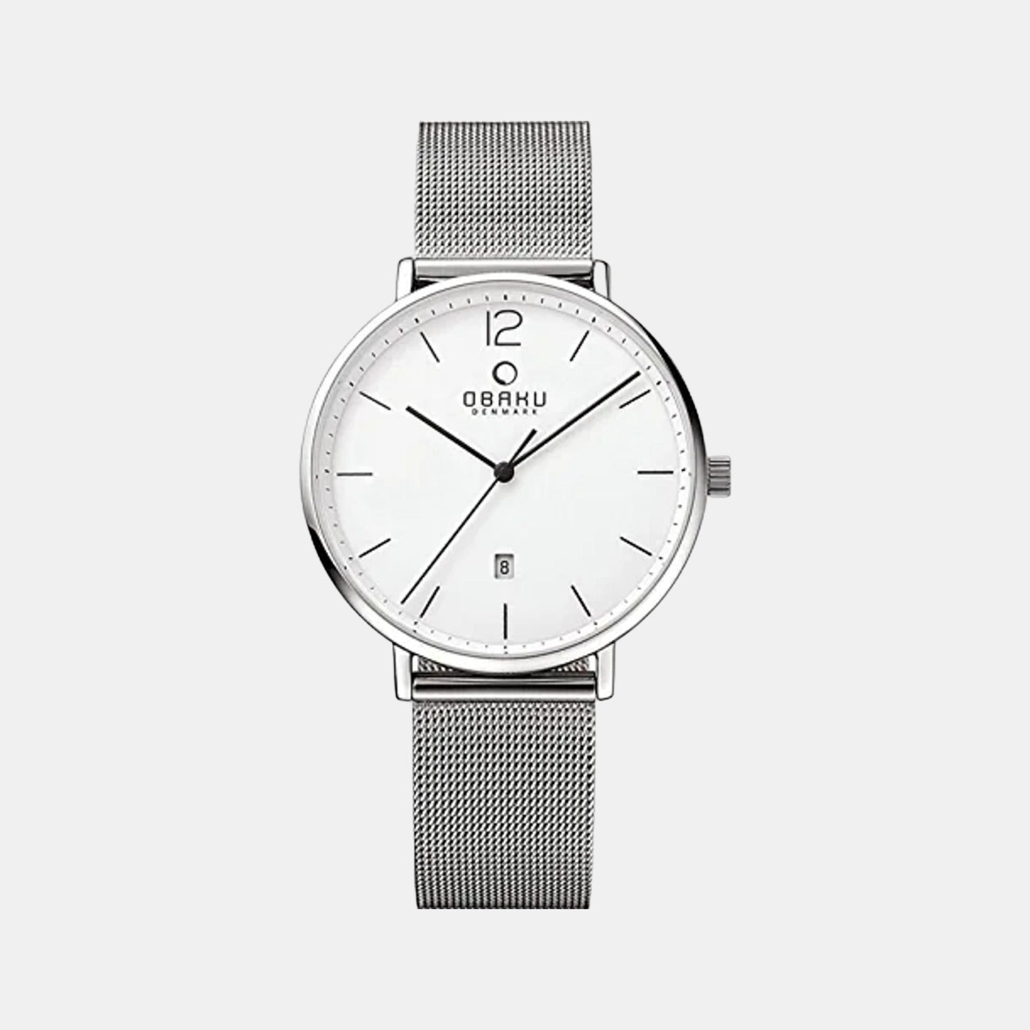 Obaku Round White Analog watch