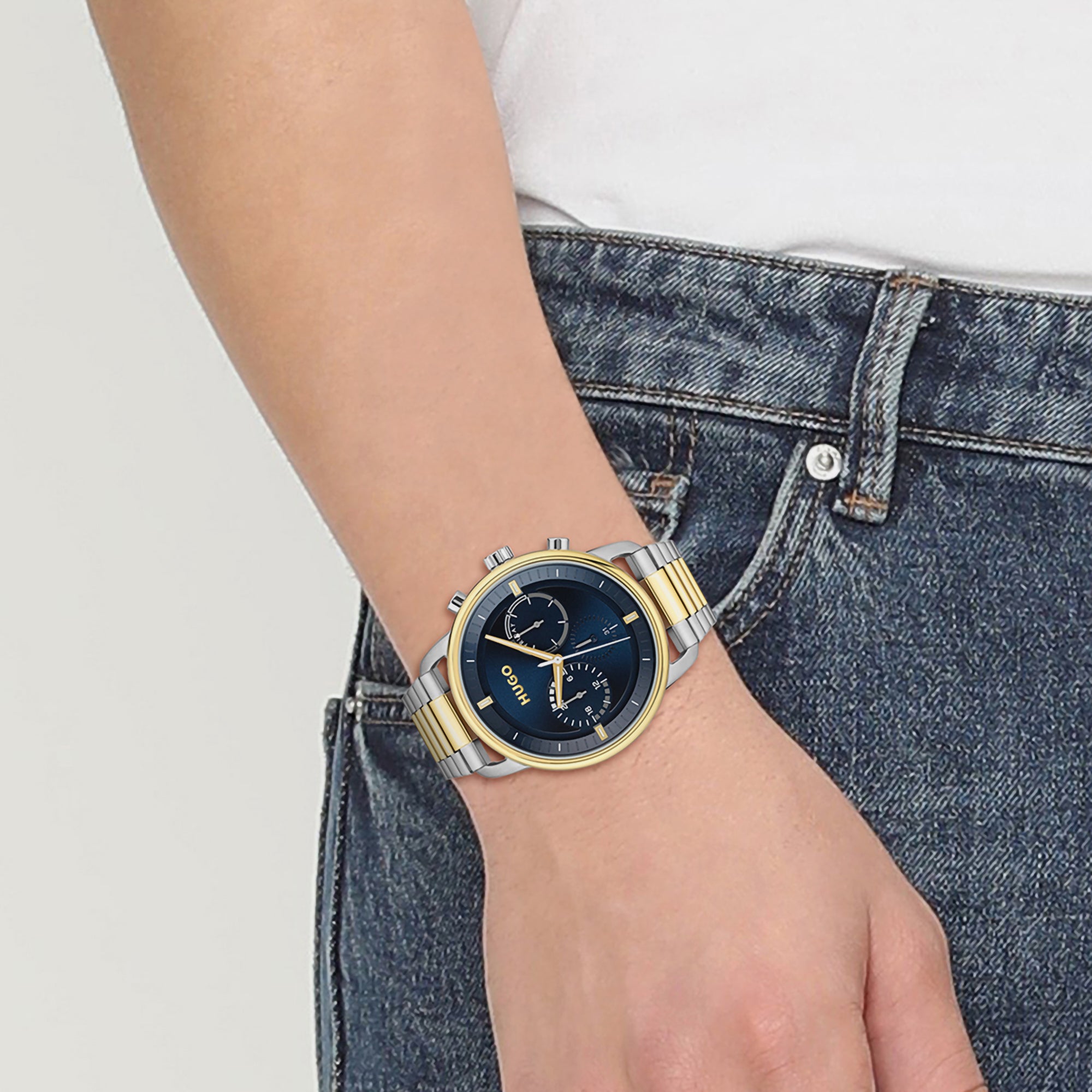 Boss Stainless Steel Round watch