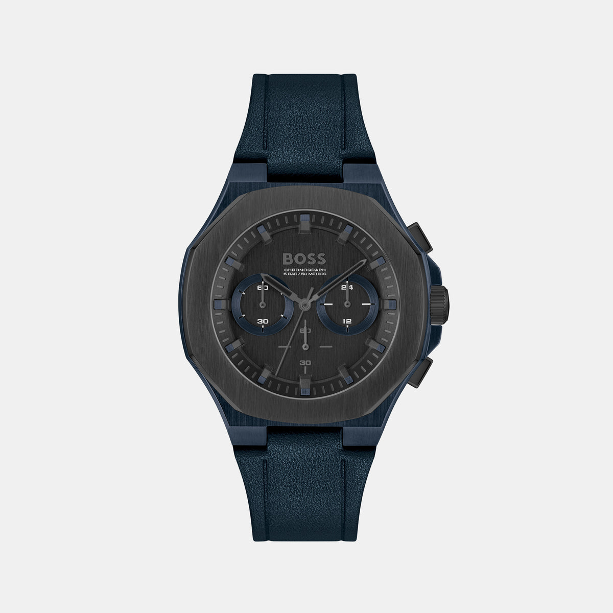 Boss Tonneau Black Chronograph watch