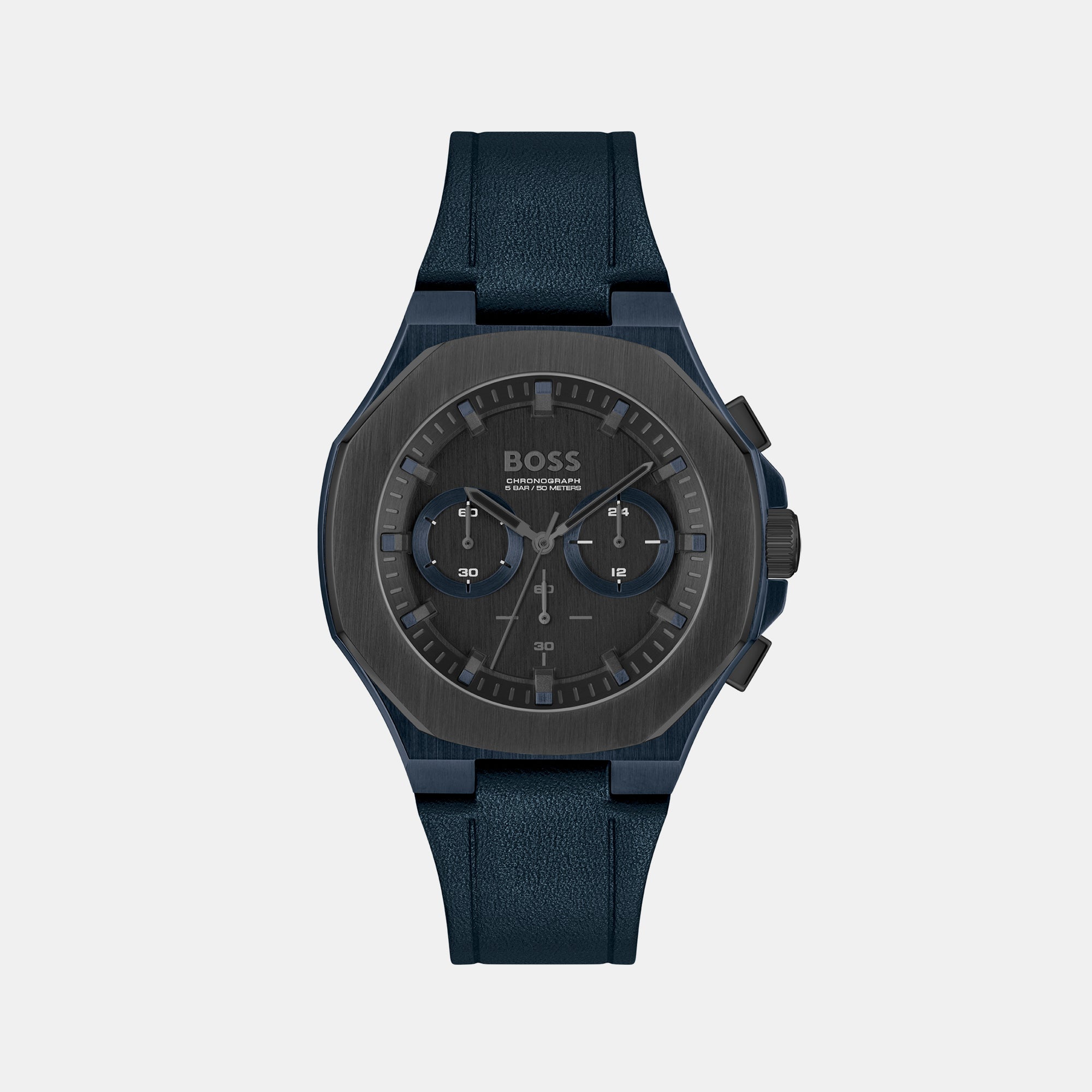 Boss Tonneau Black Chronograph watch
