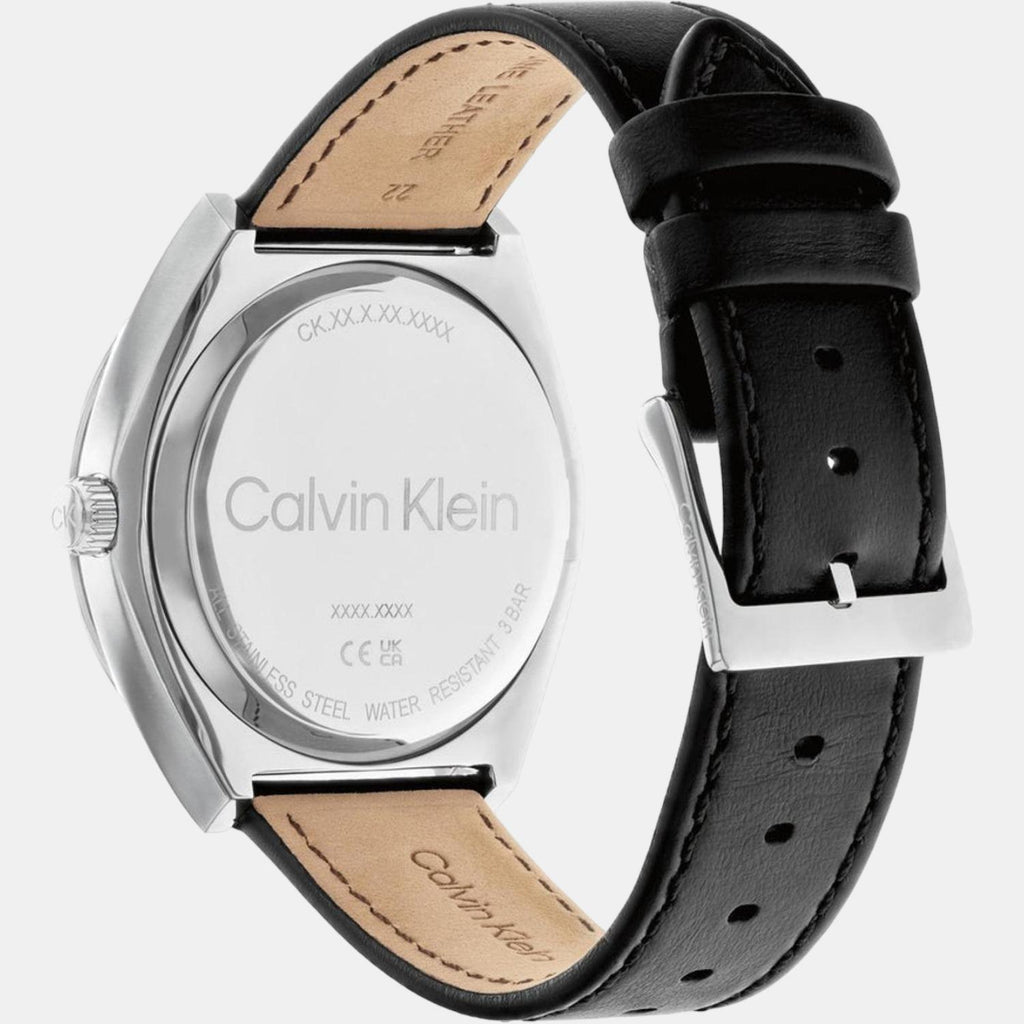 Calvin Klein Men Round Black watch