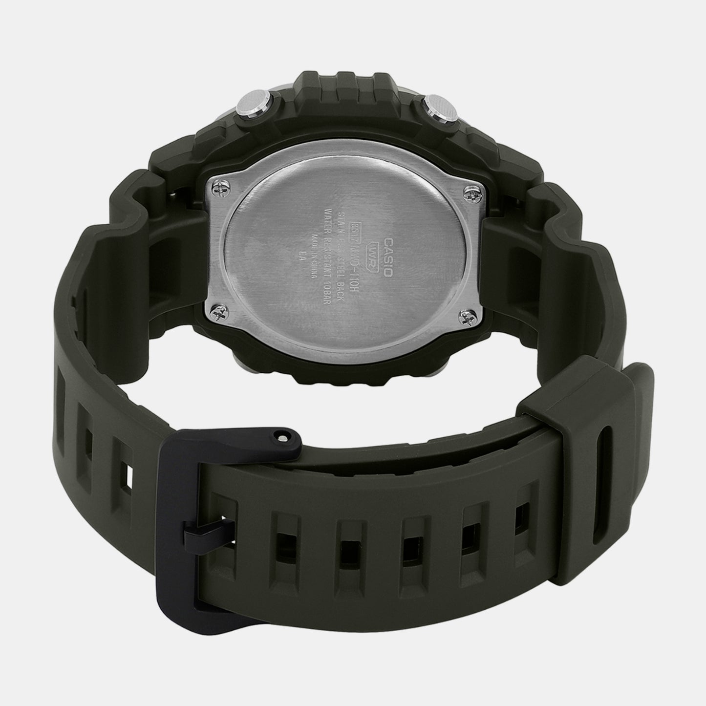 Youth Green Digital Resin Unisex Watch D301 - MWD-110H-3AVDF