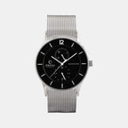 Obaku Round Black Analog watch
