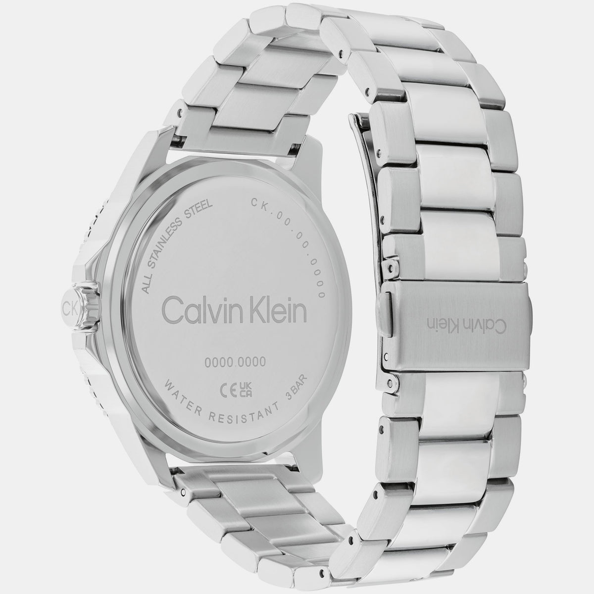 Calvin Klein Men Round Blue watch