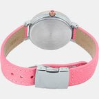 Sheen Women Quartz Silver Dial Chronograph Leather Watch SX195