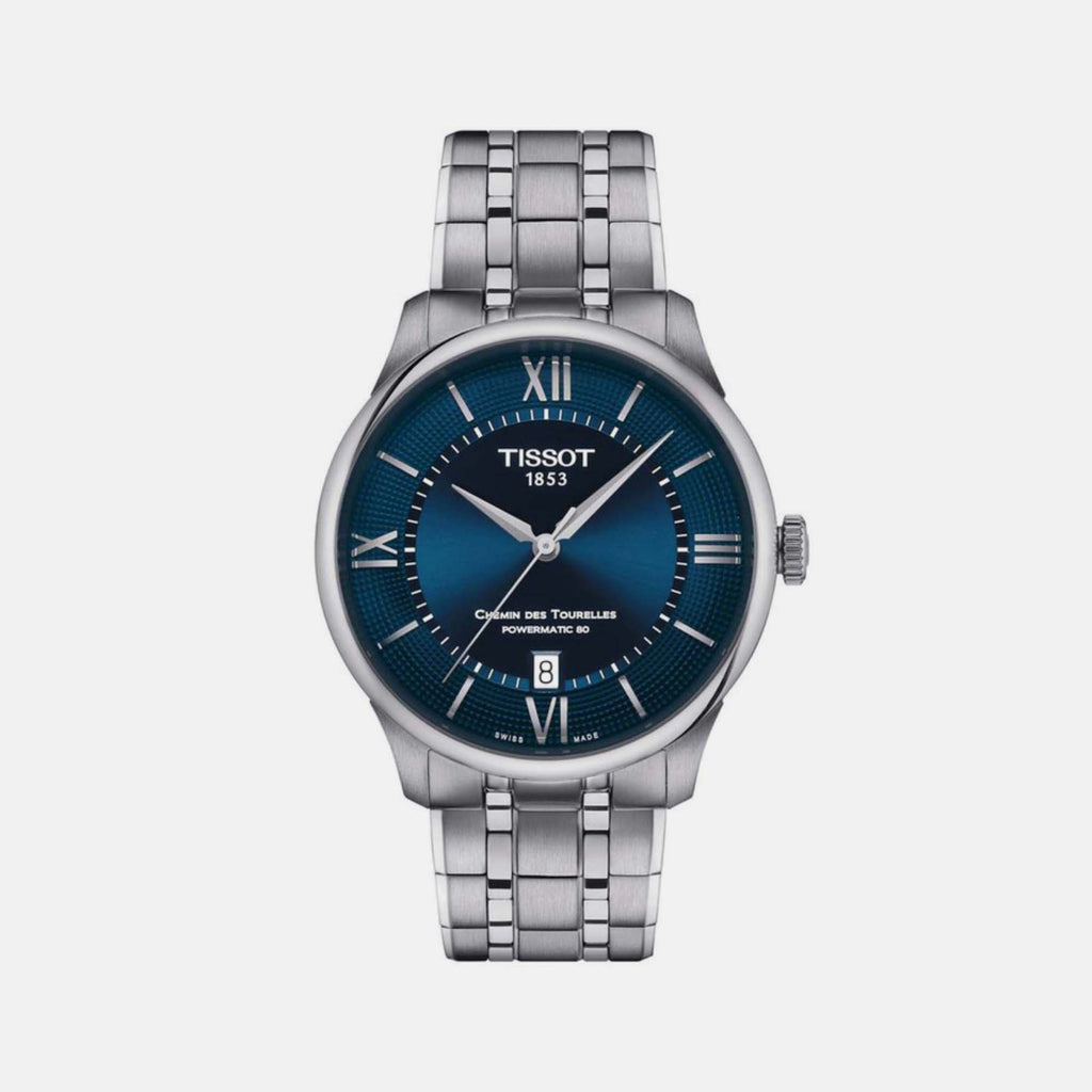 Tissot Round Blue Analog watch