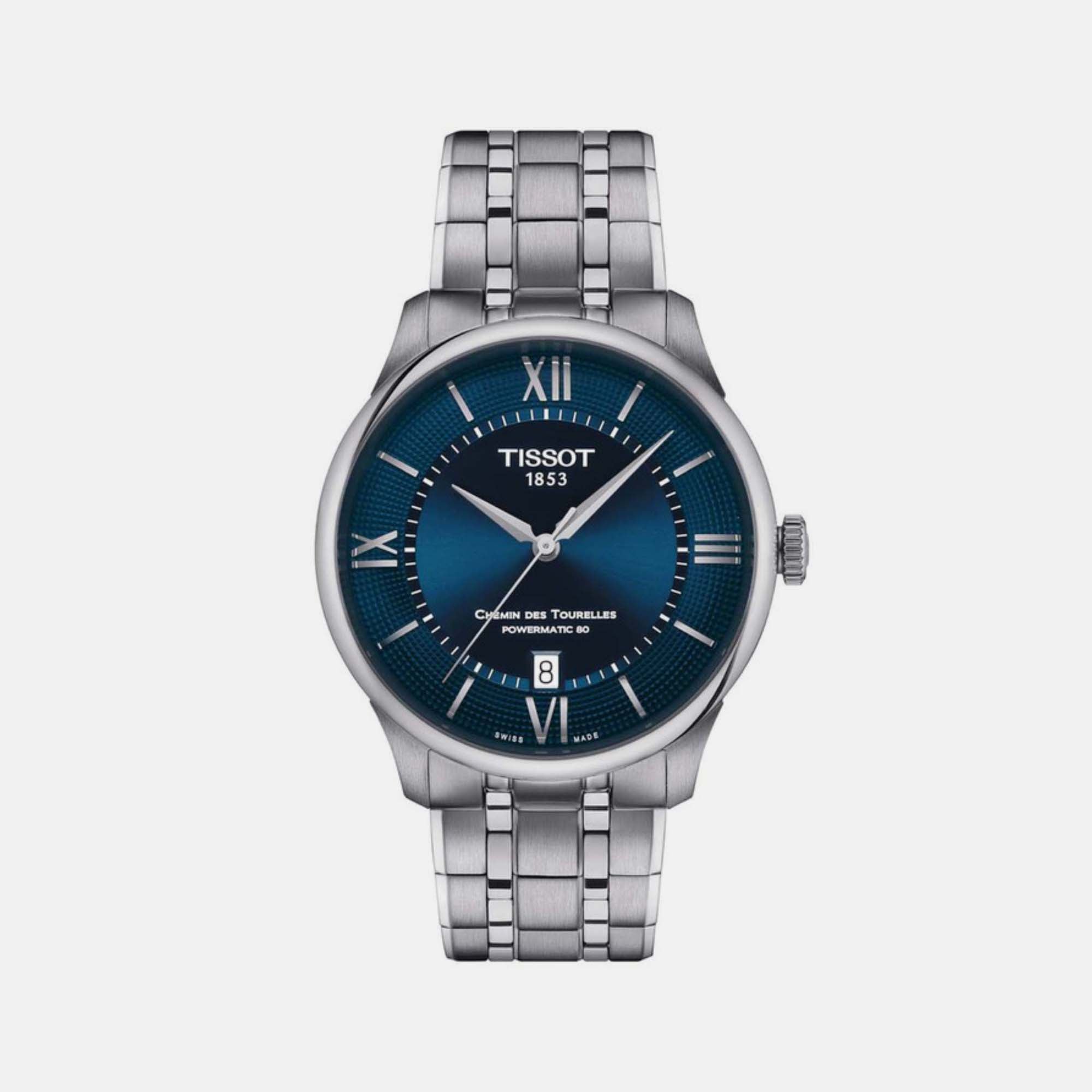 Tissot Round Blue Analog watch