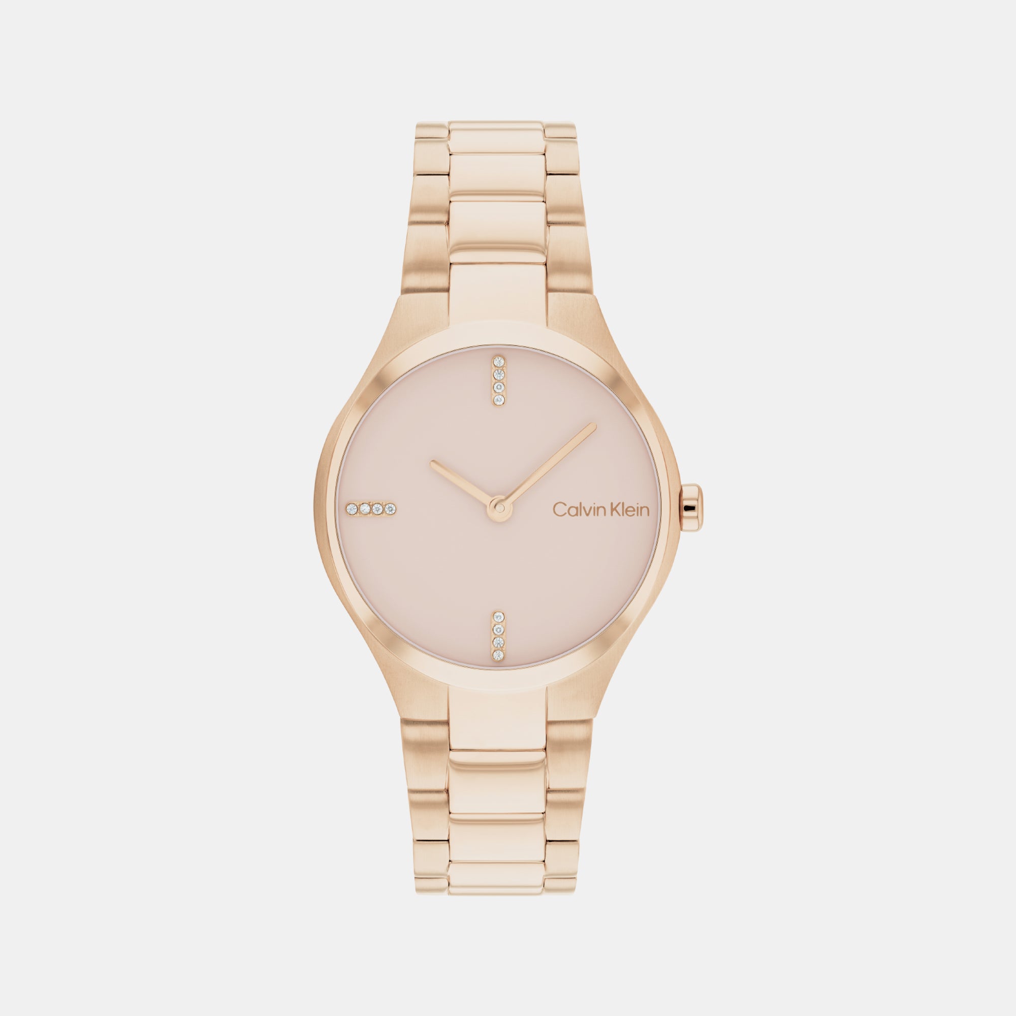 Calvin Klein Round Gold Analog watch