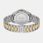 Boss Men Round Olive Green watch