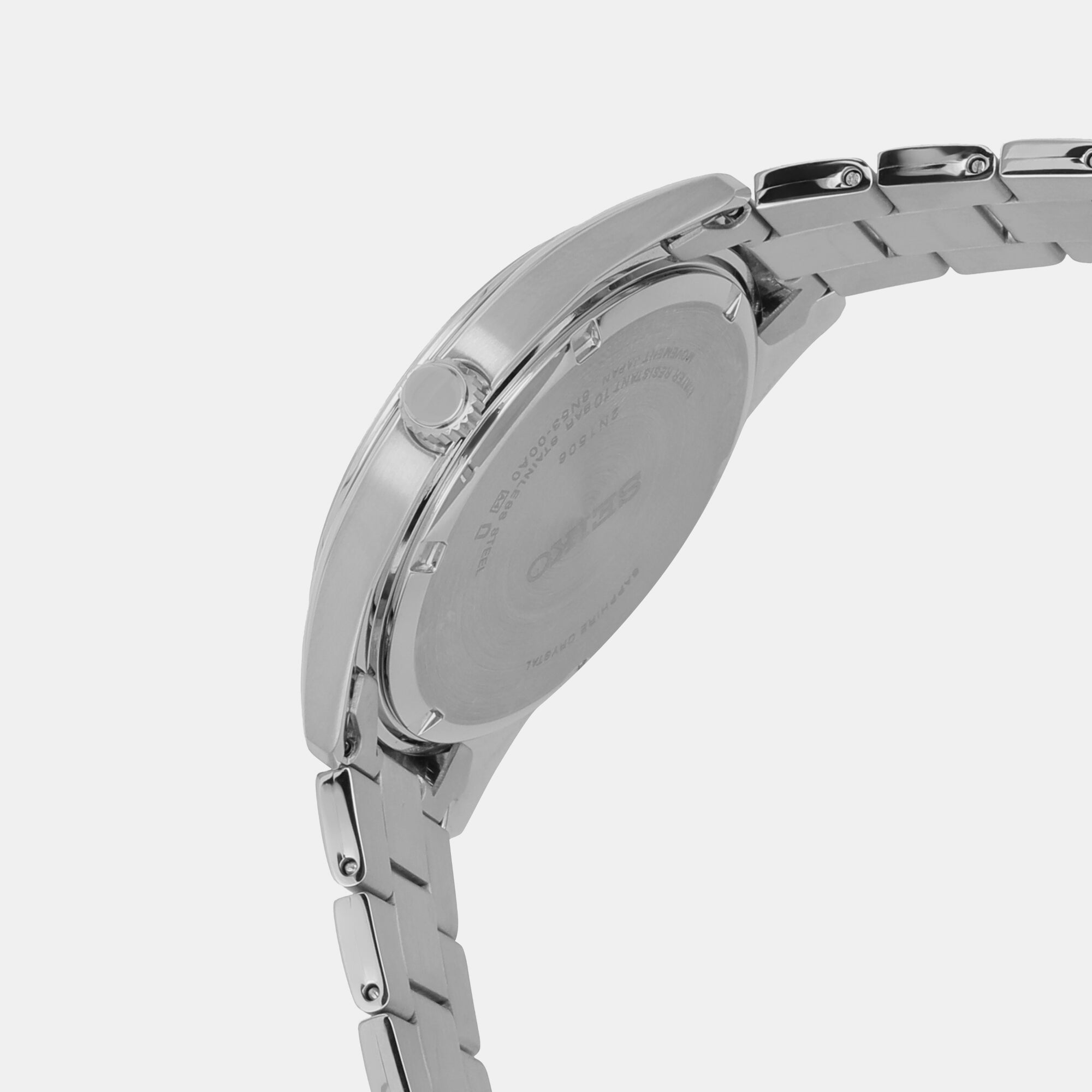 Seiko Men Round Blue watch