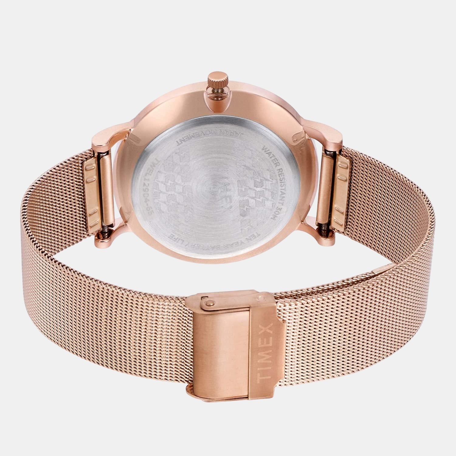 Timex Women Round Red watch