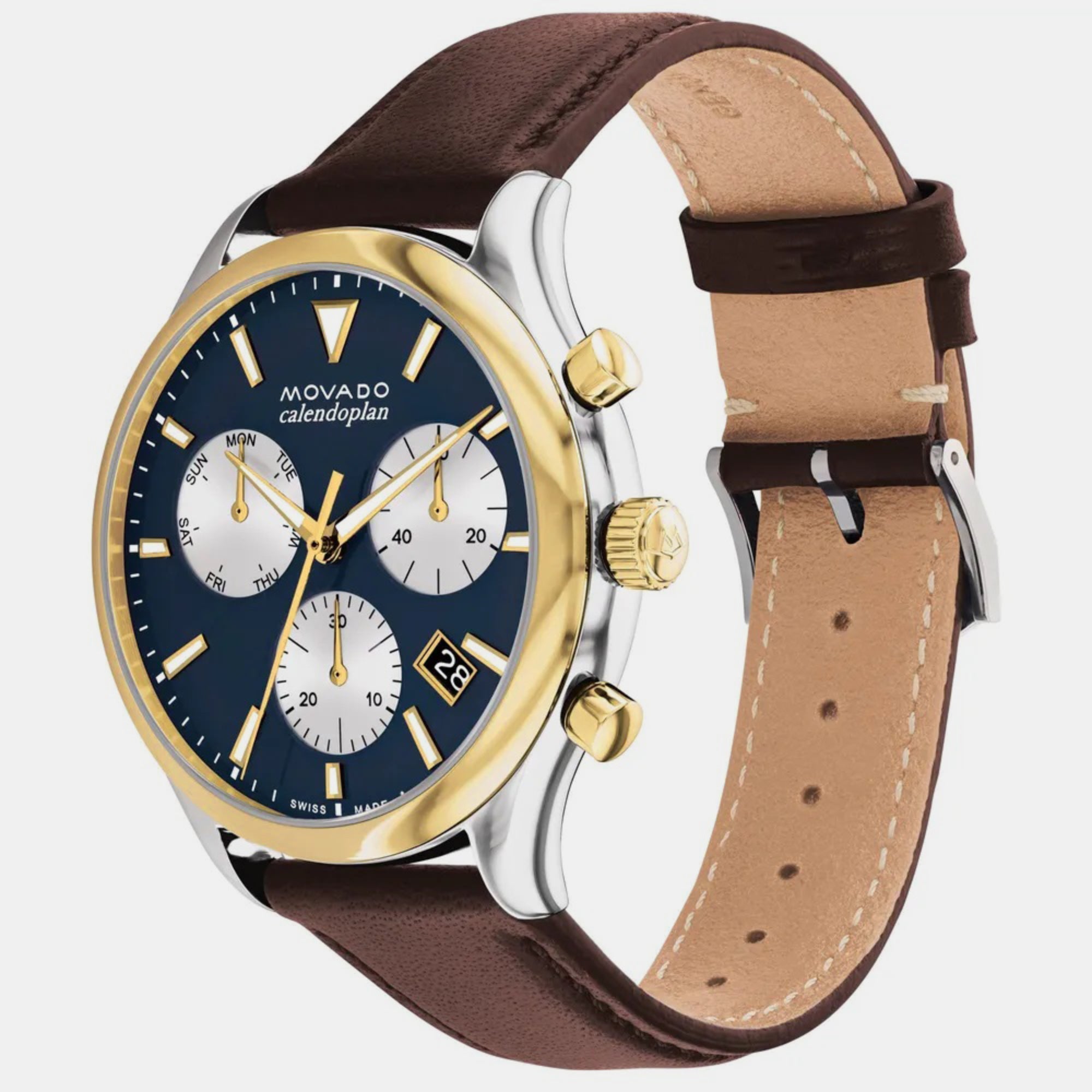 Movado 43 mm Round Quartz watch