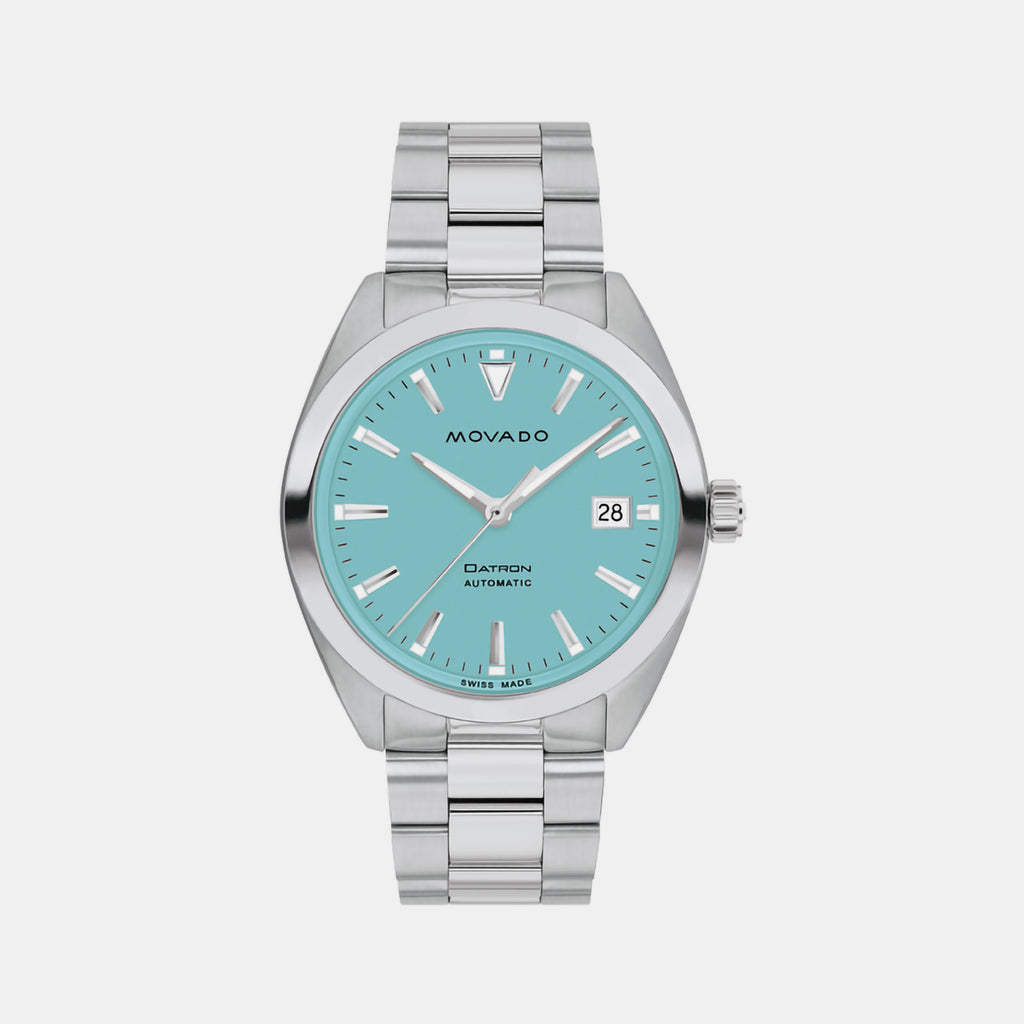 Movado Round Blue Analog watch