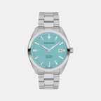 Movado Round Blue Analog watch