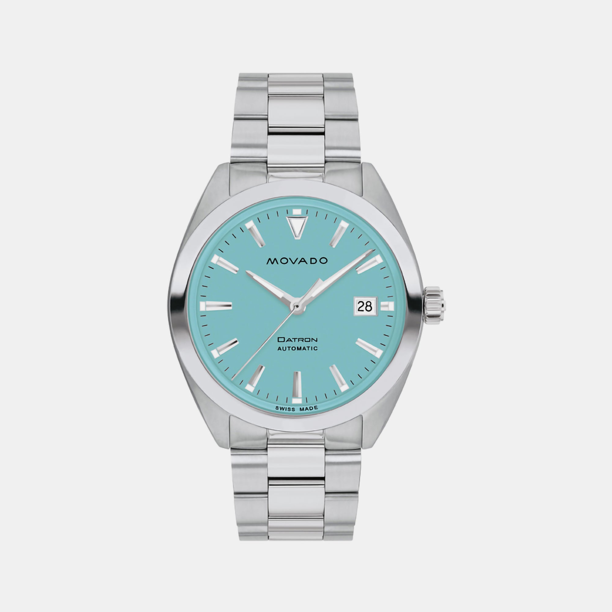 Movado Round Blue Analog watch