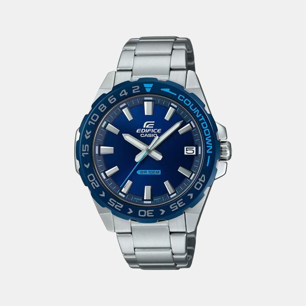Casio Round Blue Analog watch