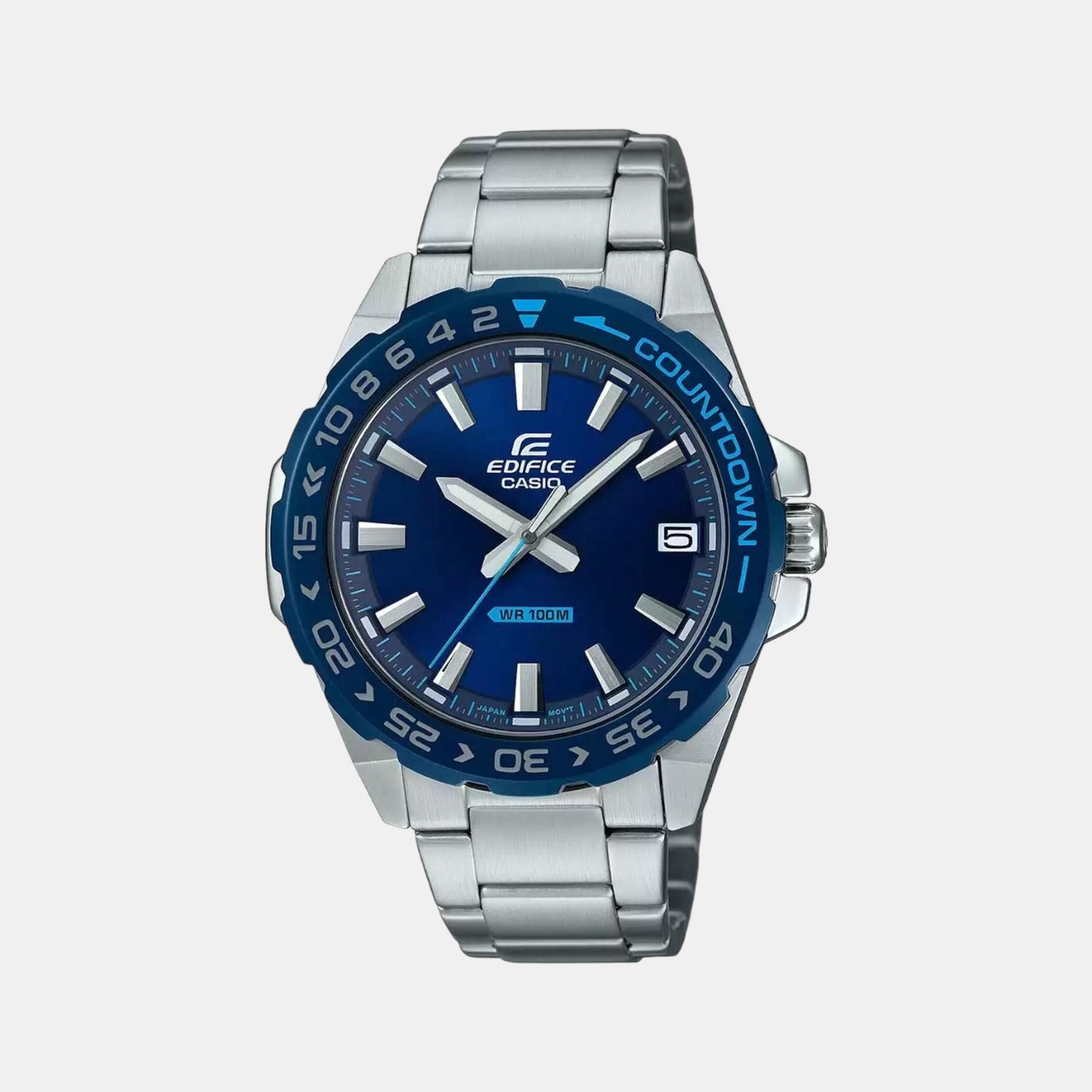 Casio Round Blue Analog watch