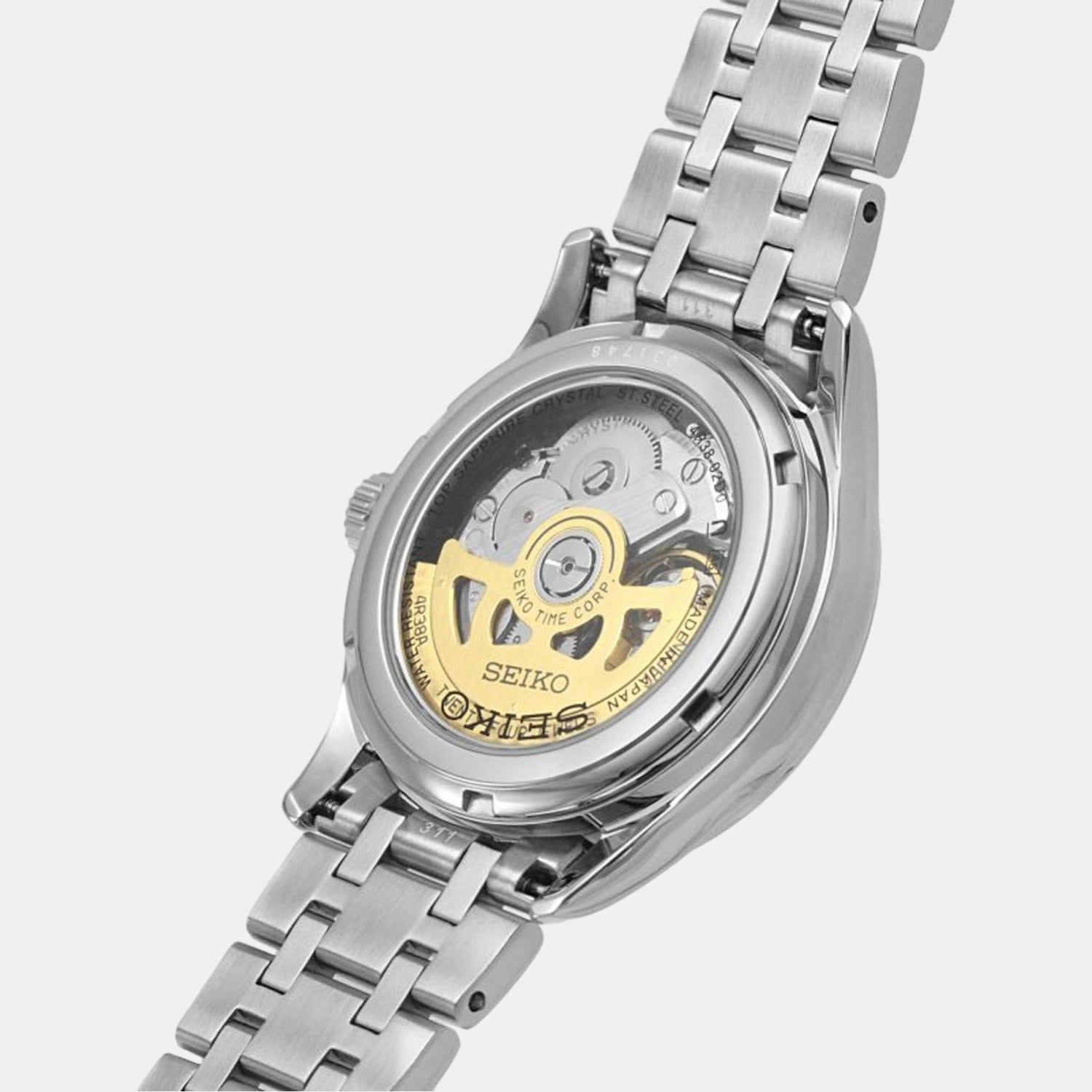 Seiko Stainless Steel Blue watch