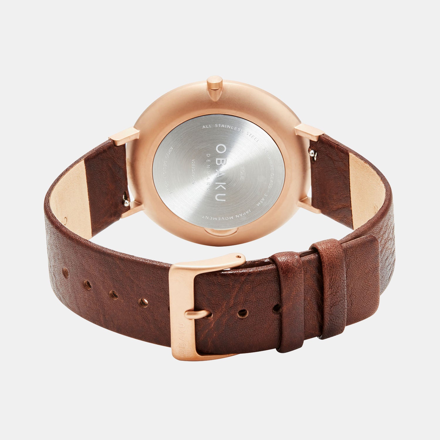 Obaku Brass Round watch