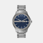 Armani Exchange Round Blue Analog watch