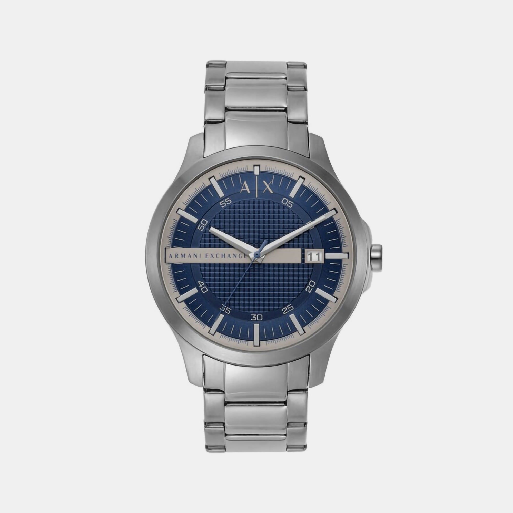Armani Exchange Round Blue Analog watch