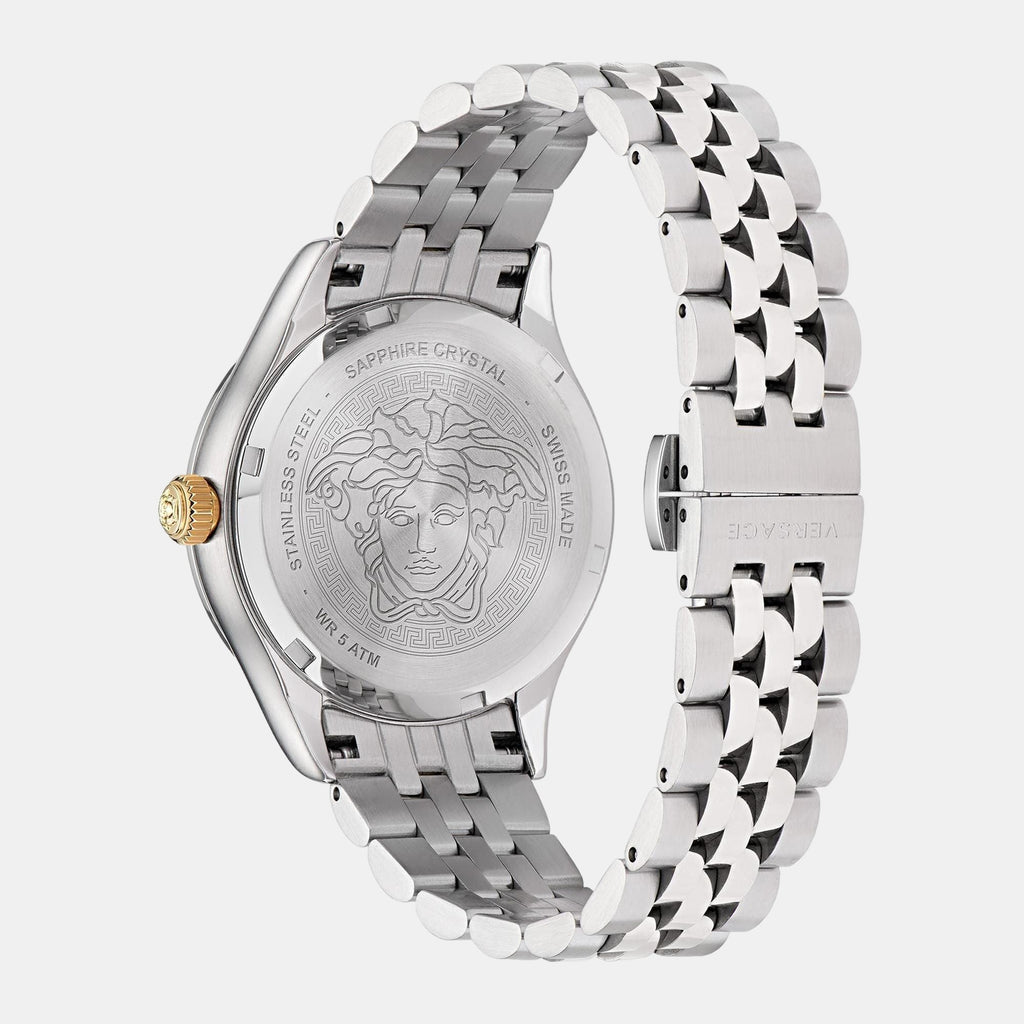 Women Quartz White Dial Analog Stainless Steel Watch VE2S00322