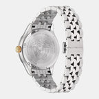Women Quartz White Dial Analog Stainless Steel Watch VE2S00322